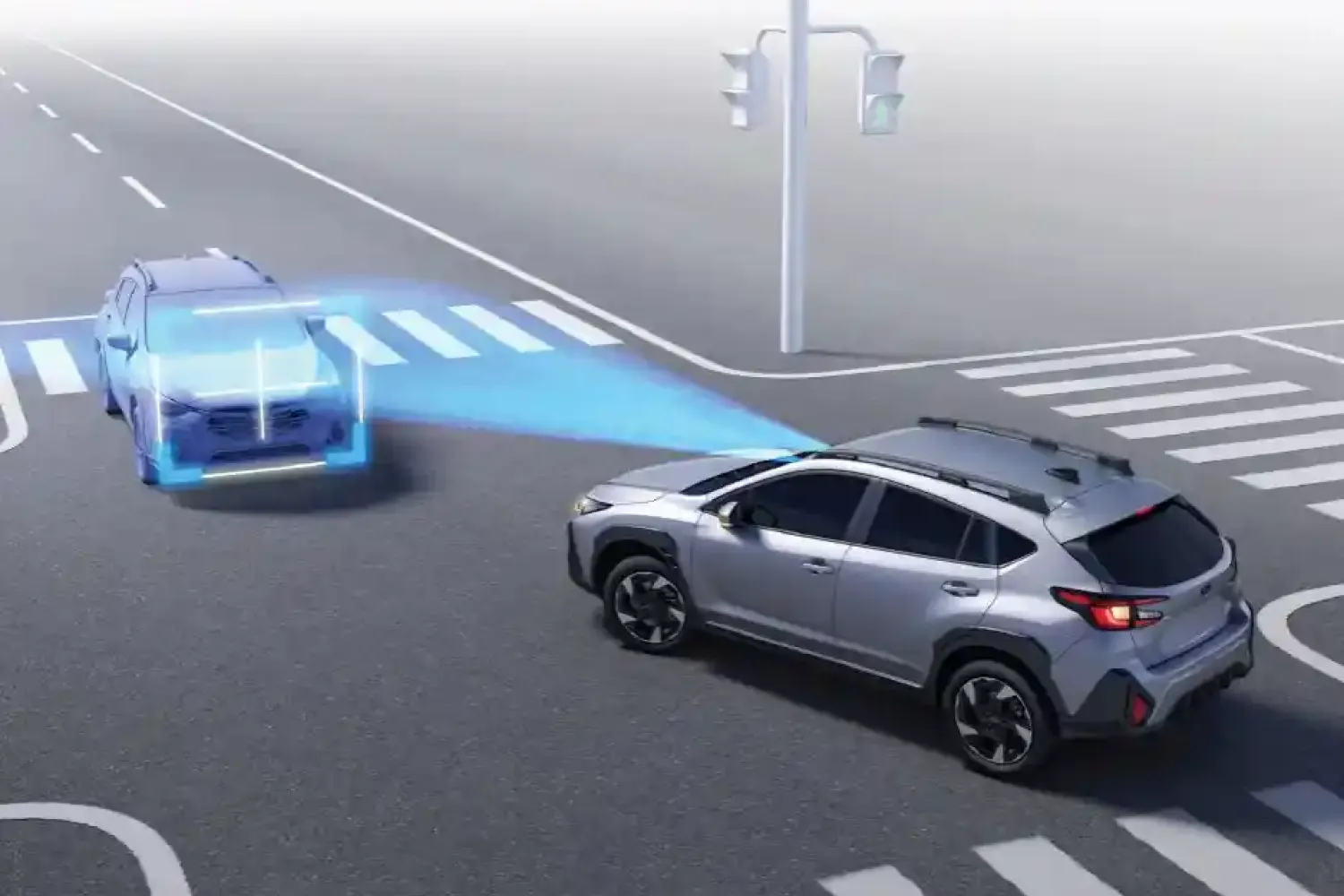 Frenado previo a la colisión