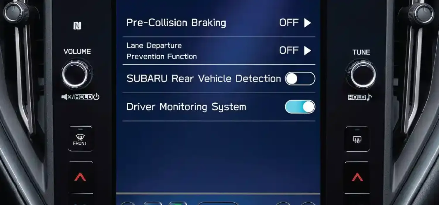 Sistema de monitorización del conductor (DMS)
