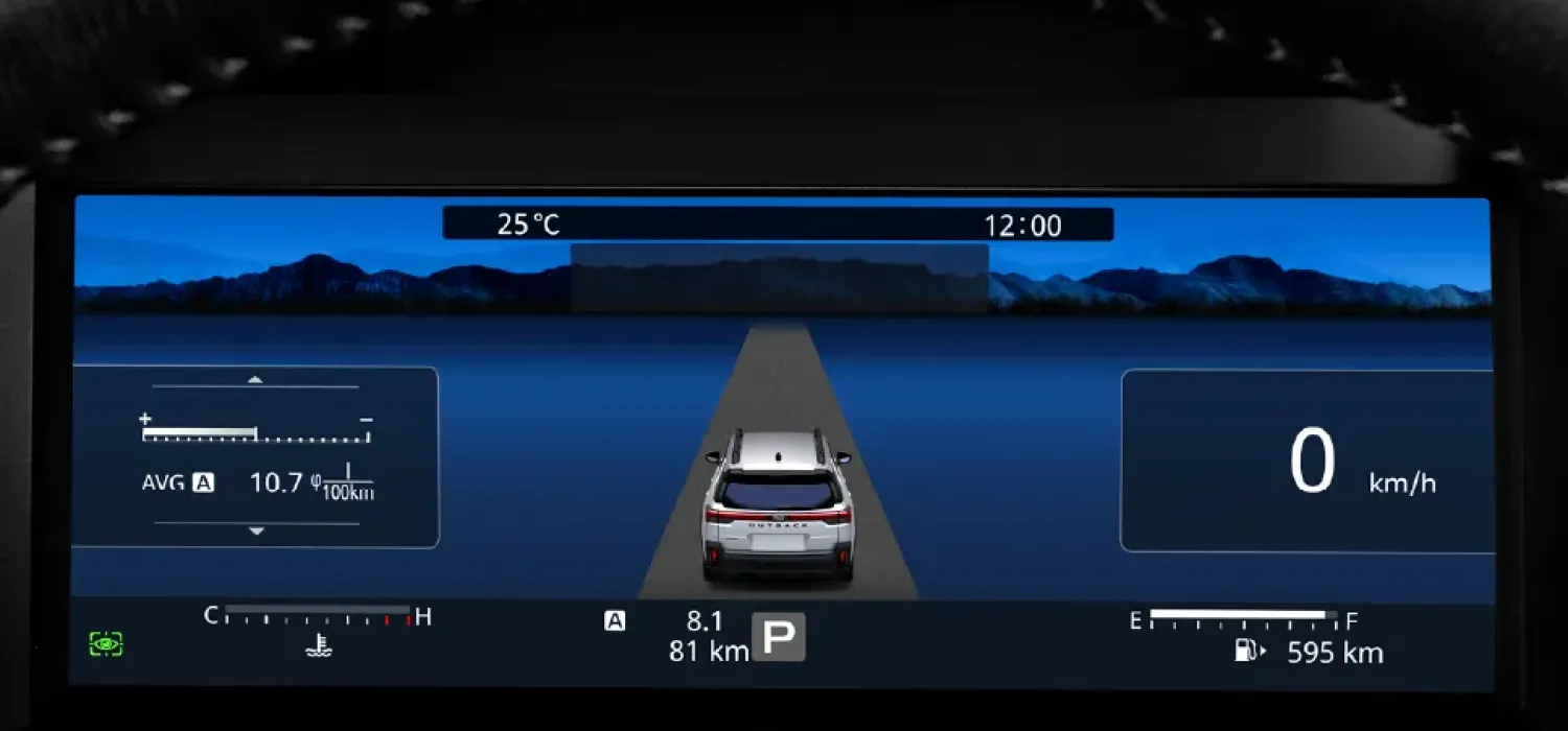 Subaru Outback Asistente de cambio de carril